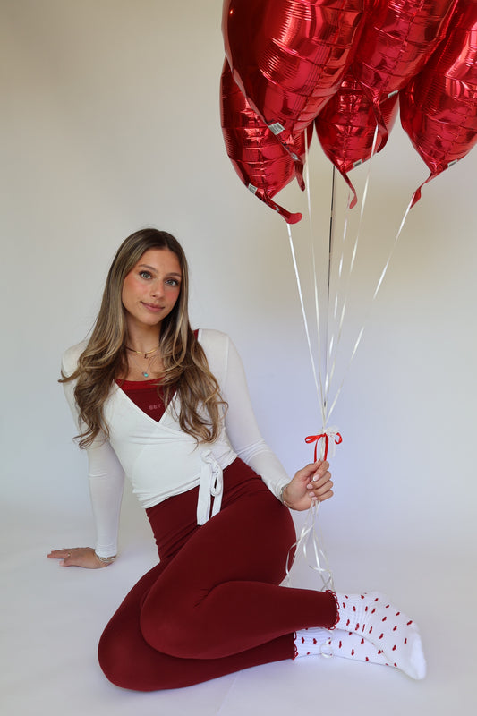 Red and White Heart