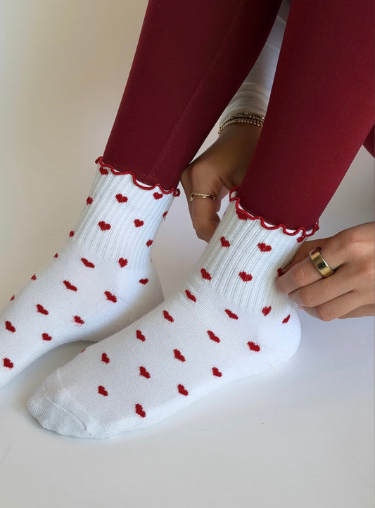 Red and White Heart
